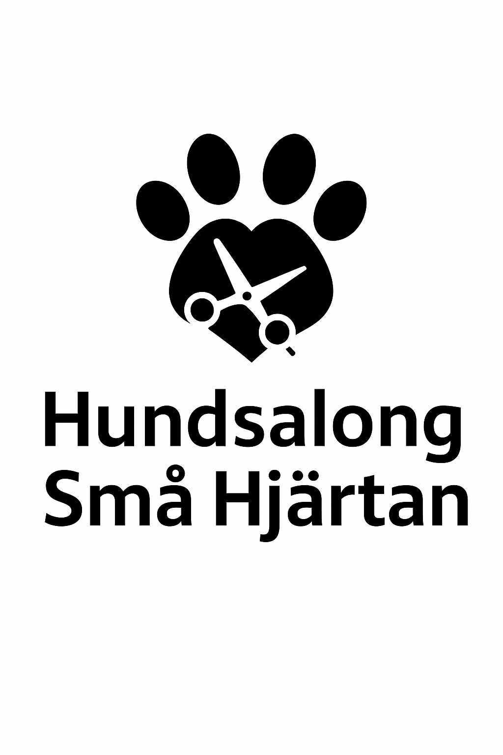Hundsalong små hjärtan Logo